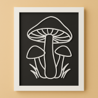 Waldzauber - Line Art